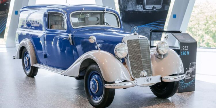 Mercedes 170 V (1952): редчайший сервисный фургон