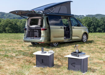 Надувная кухня и спальня для VW California Beach