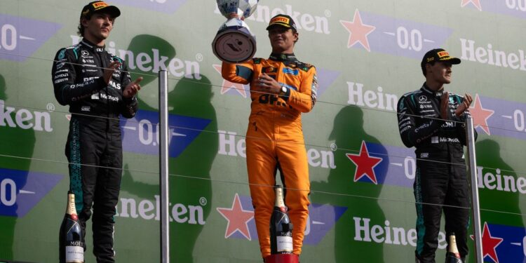 Норрис не согласен с Антонелли и Расселом о лучшей машине F1