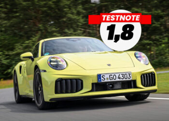 Porsche 911 Turbo S: первый тест гибридного флагмана