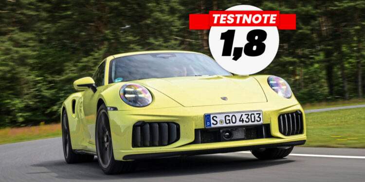 Porsche 911 Turbo S: первый тест гибридного флагмана