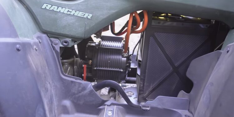 RMS Builds собрал тихий электрический Honda Rancher