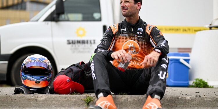 Ромен Грожан «немного поплакал» после поражения в IndyCar
