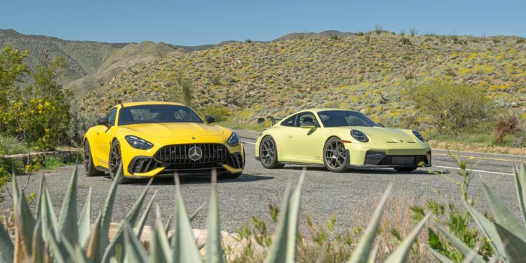 Сравнение Porsche 911 GT3 и Mercedes-AMG GT63 Pro: битва противоположностей
