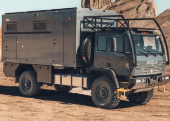 Vom Militär-Laster zum schicken Camper