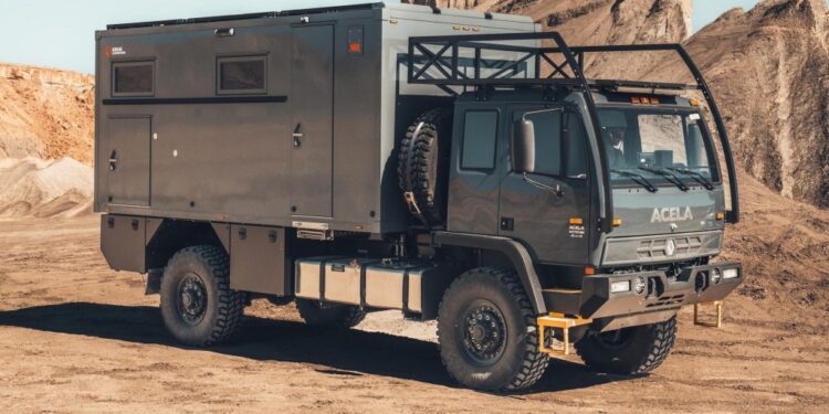 Vom Militär-Laster zum schicken Camper