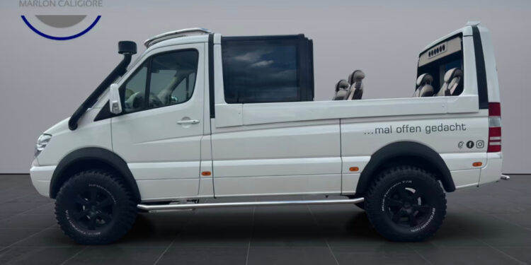Mercedes Sprinter Cabrio: грузовик-вездеход за 93 000 евро